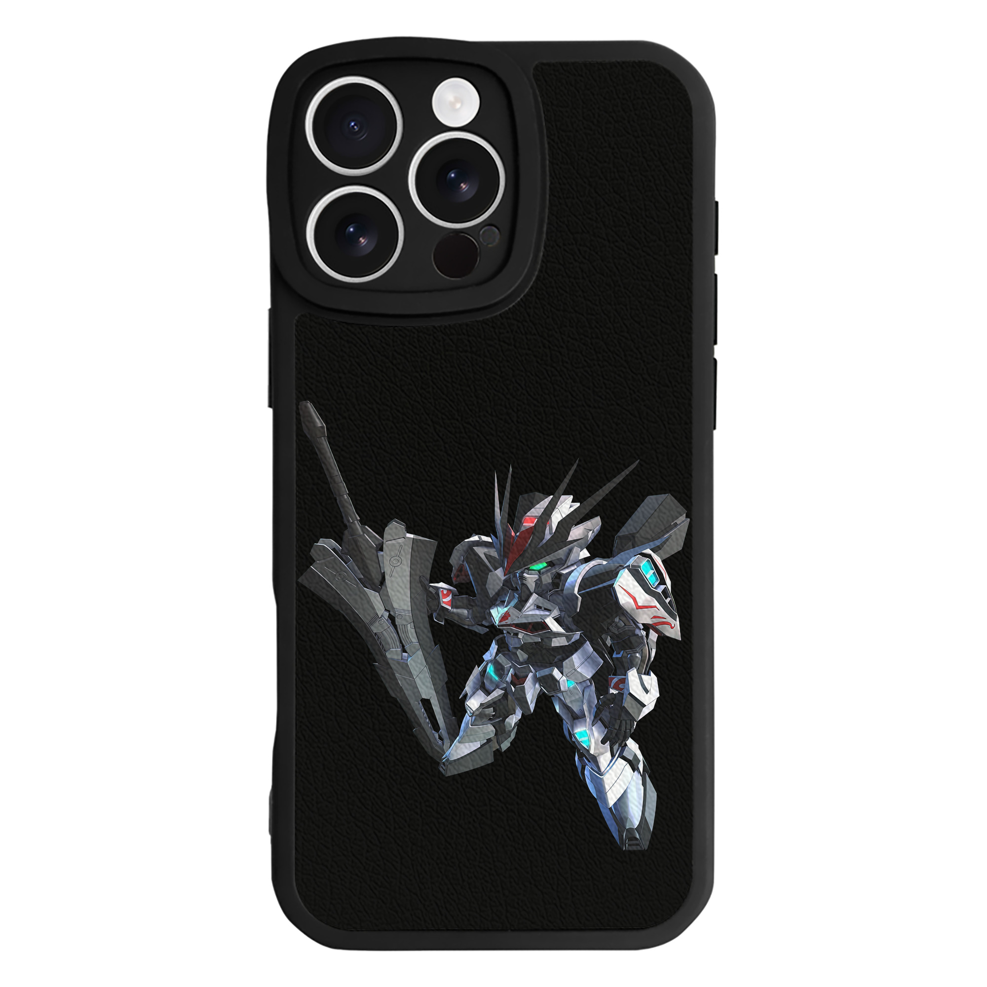 （画像用） 機動戦士ガンダム Mobile Suit Gundam 【iPhone 16シリーズ対応】シリコンスマホケース（レザー調） 材質：シリコン